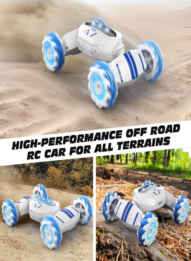 Loiley Remote Control Car, Gesture Sensing RC Car Boys Toys for 6-8 Years Old, Best Birthday Gifts for Kids, 4WD, 2.4Ghz, 360° Rotating, 2 Control Modes Control Transformer Toys Twist Cars - Image 3